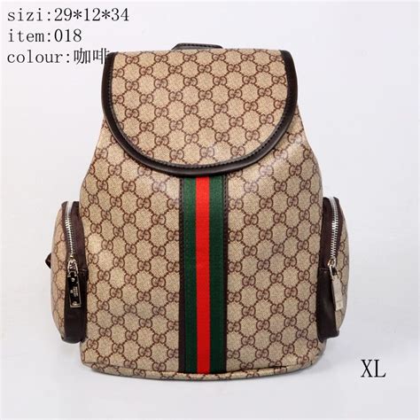 fake gucci bookbags sale|Gucci backpack clone.